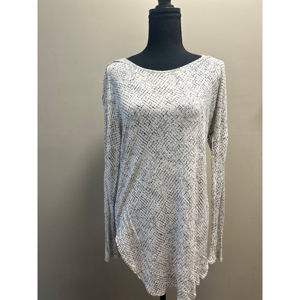 Womens Long Sleeve Tunic Top Casual Lightweight
